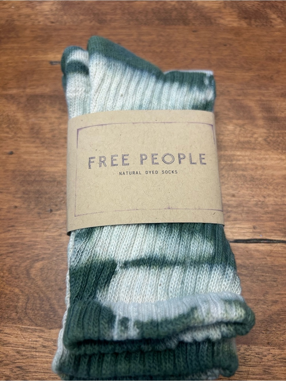 Free People Natural Dyed Socks